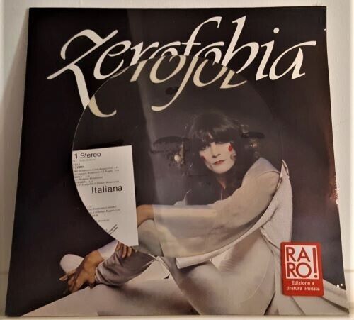 RENATO ZERO - Zerofobia LP 1993 Picture Disc nuovo e sigillato