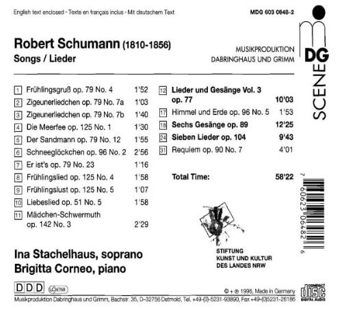Schumann Schumann (CD)