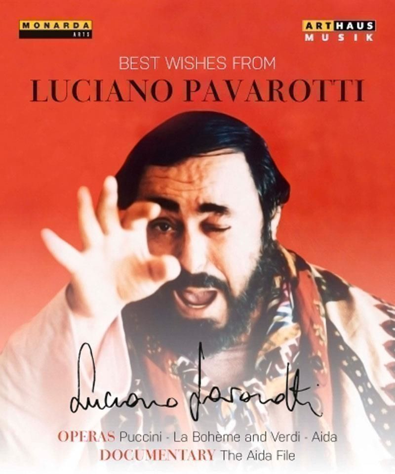 Music Blu-Ray Luciano Pavarotti: Best Wishes From - 80th Birthday Edition 2015 (