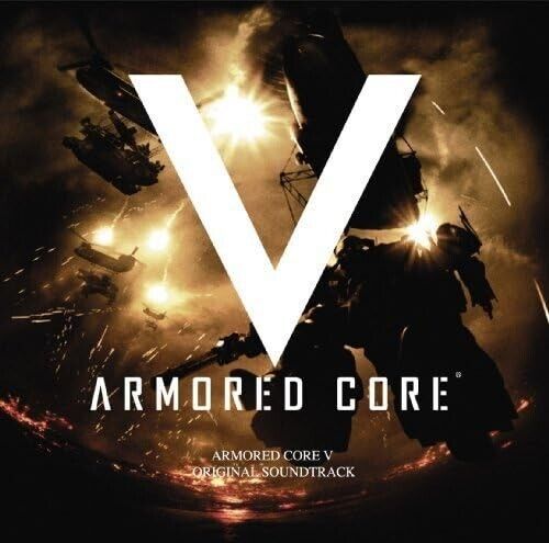 Nuovo CD colonna sonora originale OST Armored Core V JAPAN