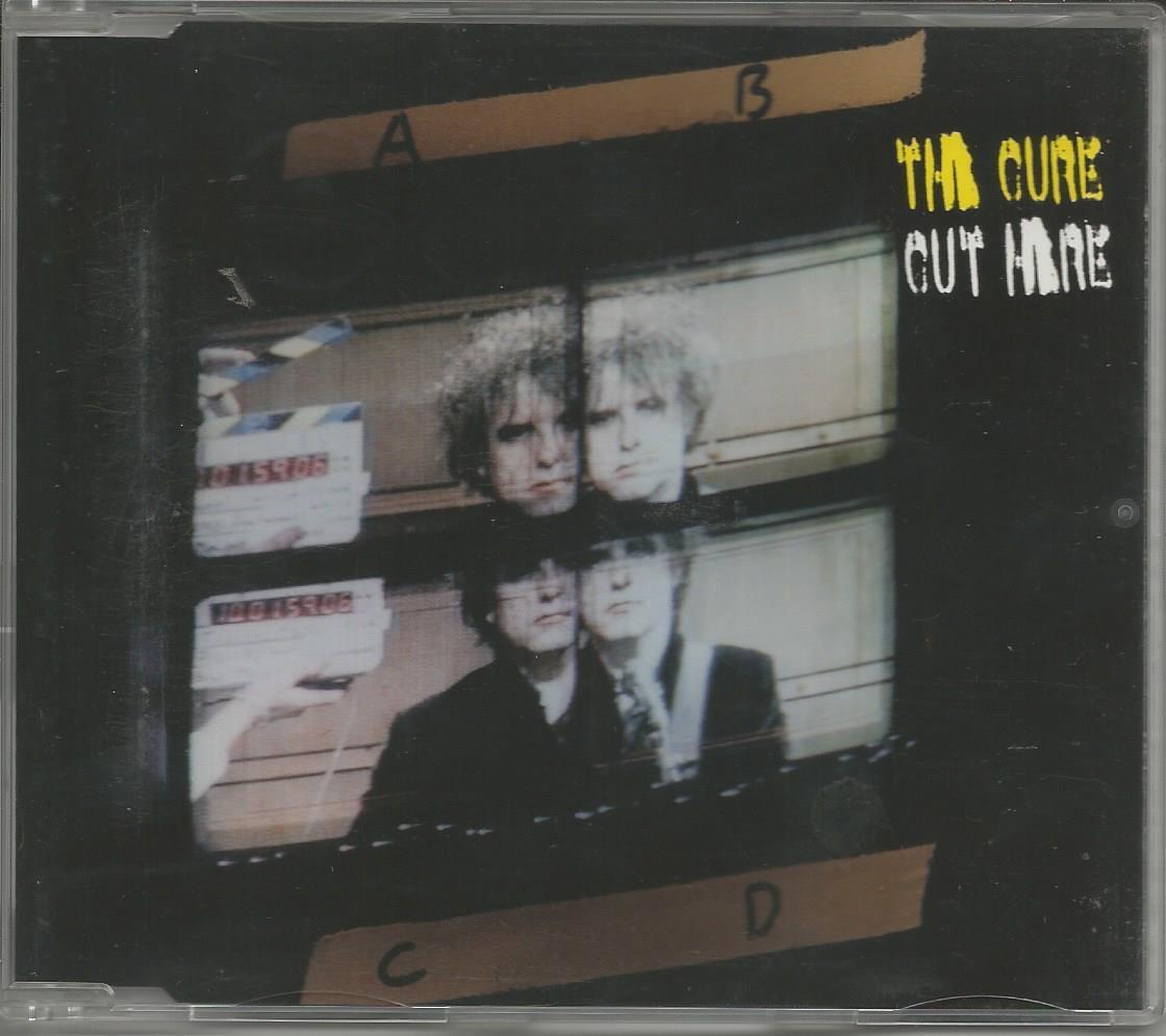 THE CURE - Cut here - CDs SINGLE 4 TRACKS New Not Sealed