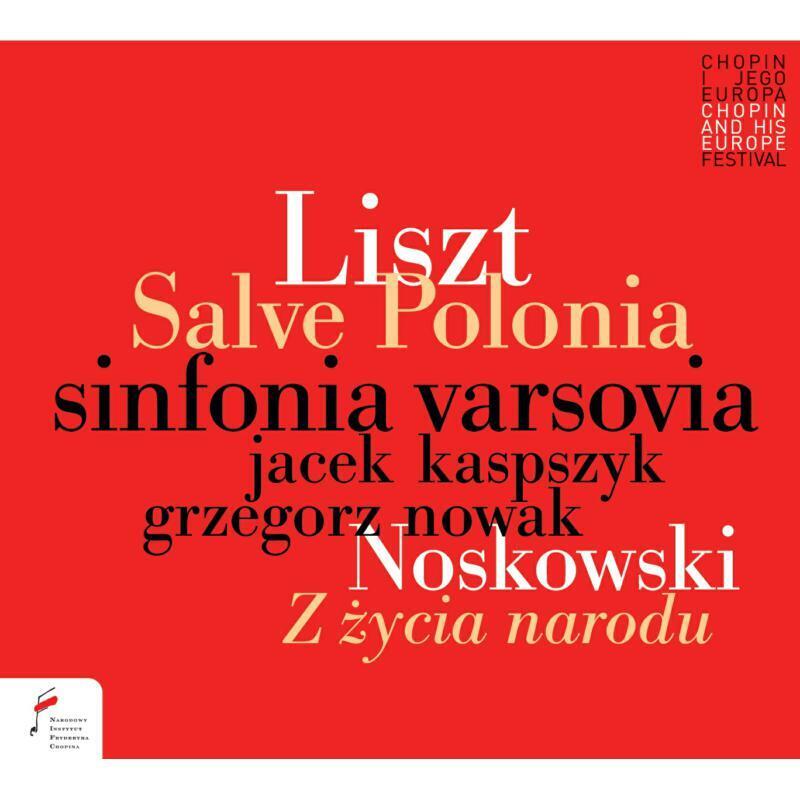 NIFCCD066 Sinfonia Varsovia / Jacek Kaspszyk / Grzegorz Nowak Liszt/Zygmunt: