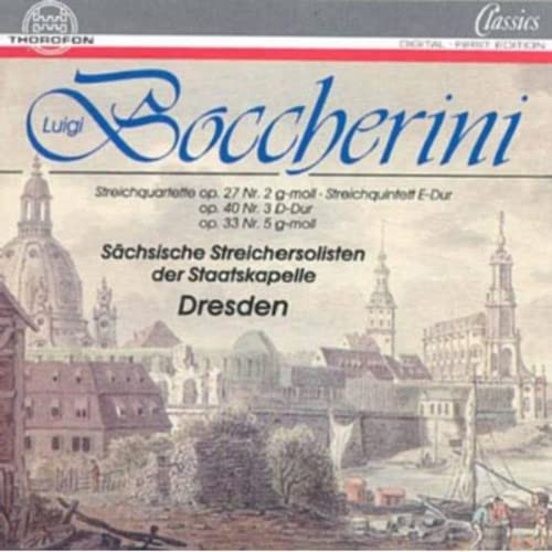 Saxonian String Soloists of Dresden String Quartets (CD)