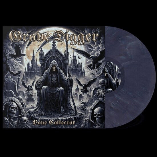 Grave Digger Bone Collector Vinile Lp Midnight Requiem Nuovo e Sigillato