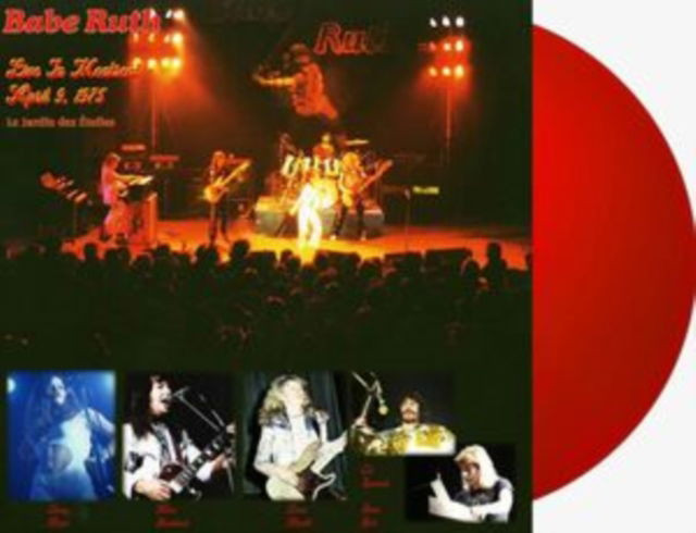 Babe Ruth - Live In Montreal April 9, 1975 (red Vinyl) - Gatefold Cover - Vinile