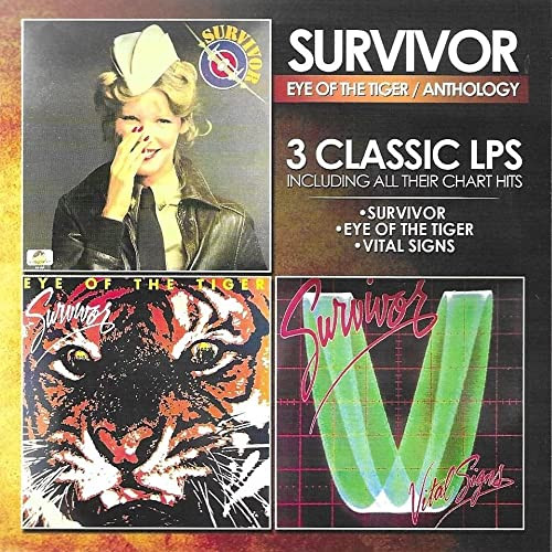 SURVIVOR 3 CLASSIC LPS INCLUDING ALL THEIR CHART HITS CD NUOVO