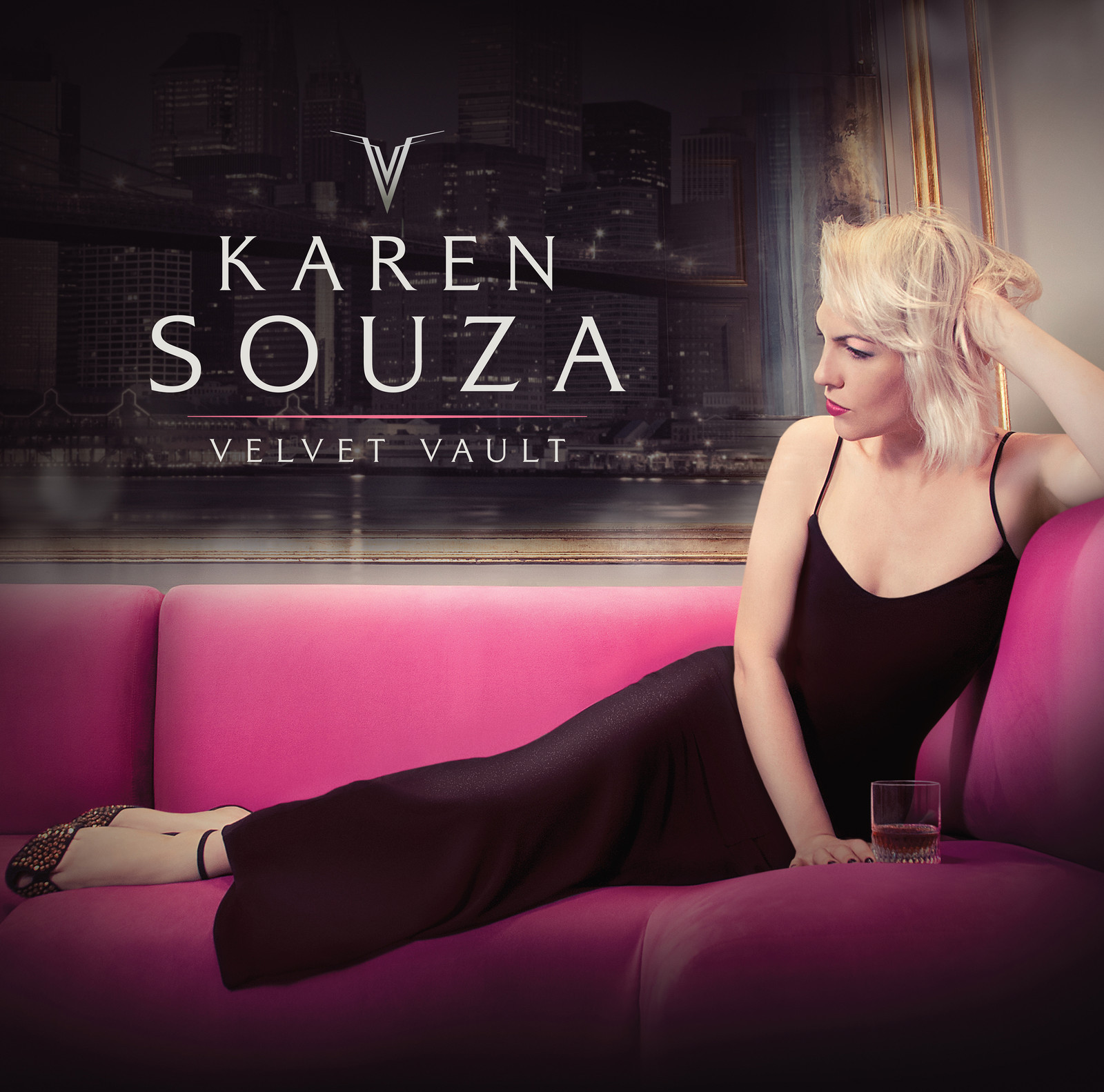 Karen Souza Velvet Vault (Vinyl LP) 12" Album (Clear vinyl)