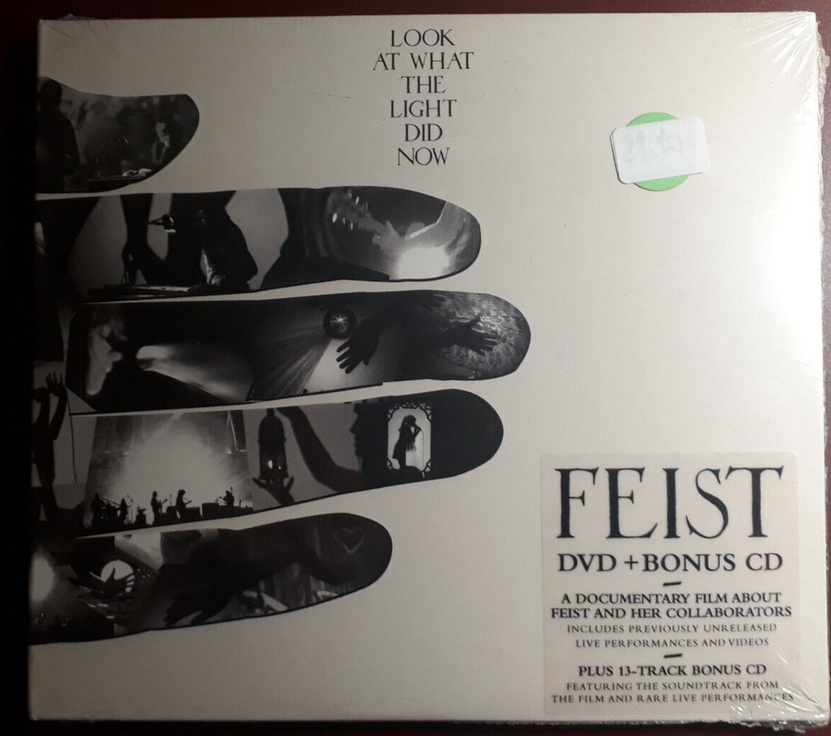 FEIST- LOOK AT WHAT THE DID NOW* DVD+CD BRAND NEW STILL SEALED NUOVO SIGILLATO