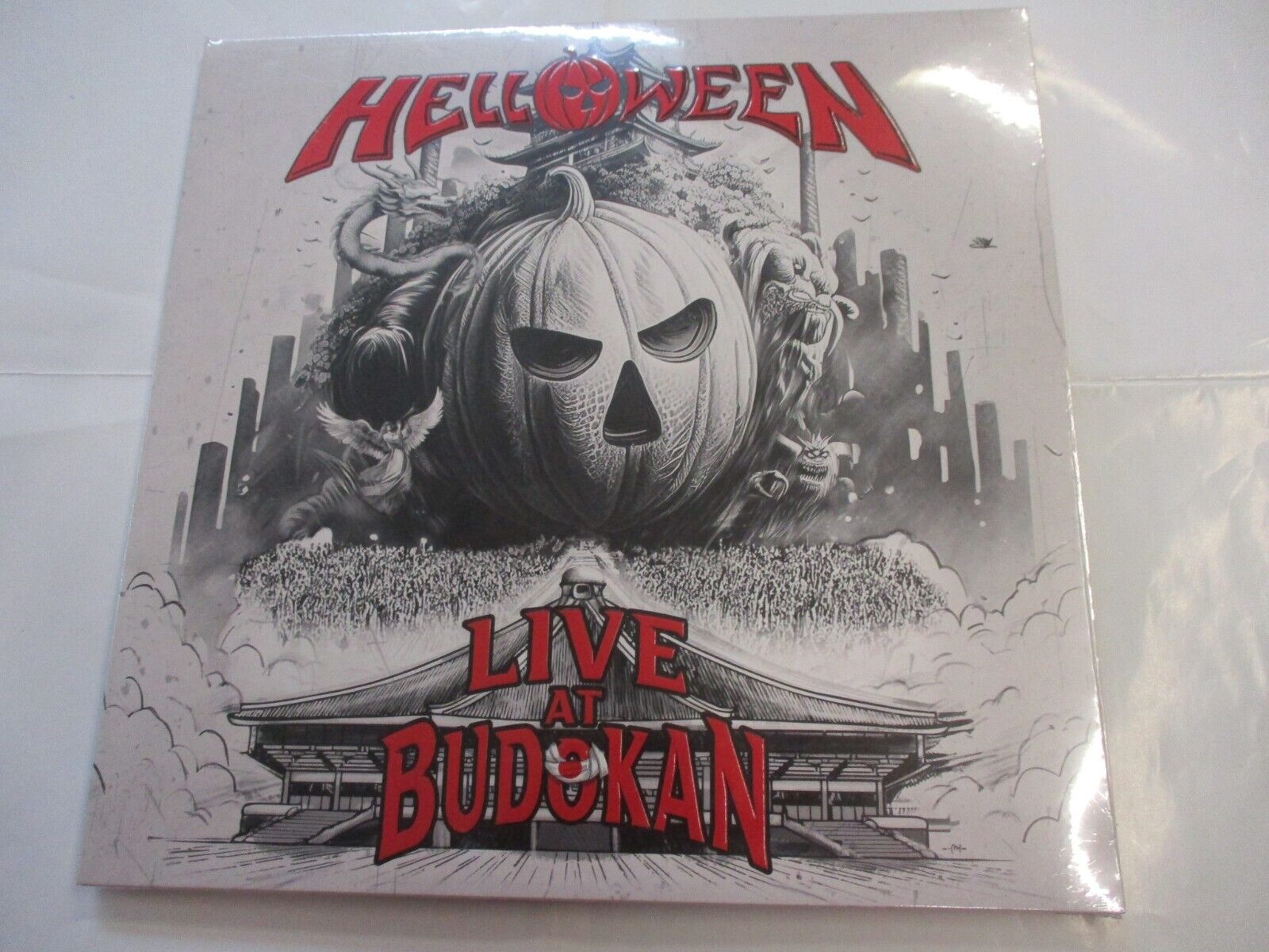 HELLOWEEN - LIVE AT BUDOKAN - 3LP VINILE COLORATO SIGILLATO 2024