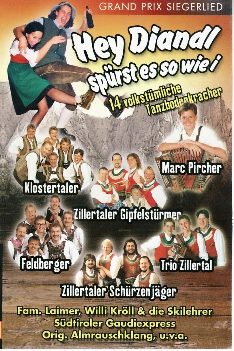 Various Hey Diandl Spürst Es So Wie I (Cassette)