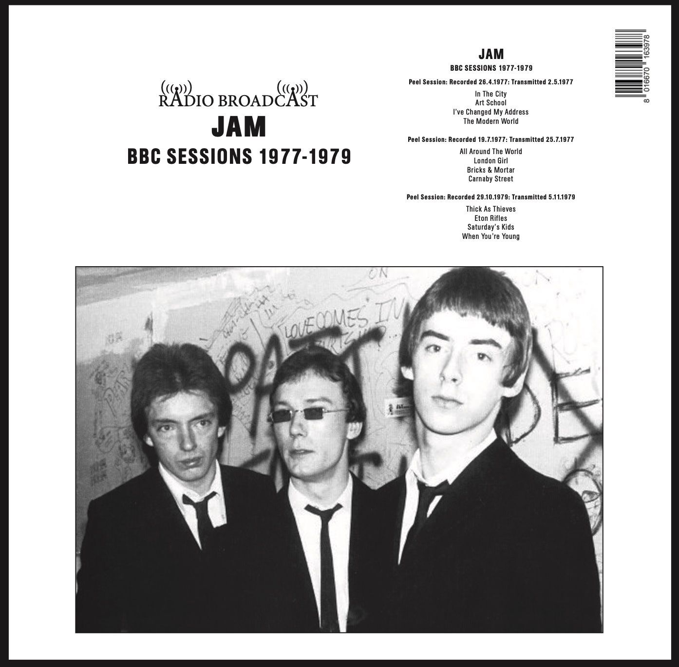 Vinile Jam - Bbc Sessions 1977-1979 - Transparent Blue