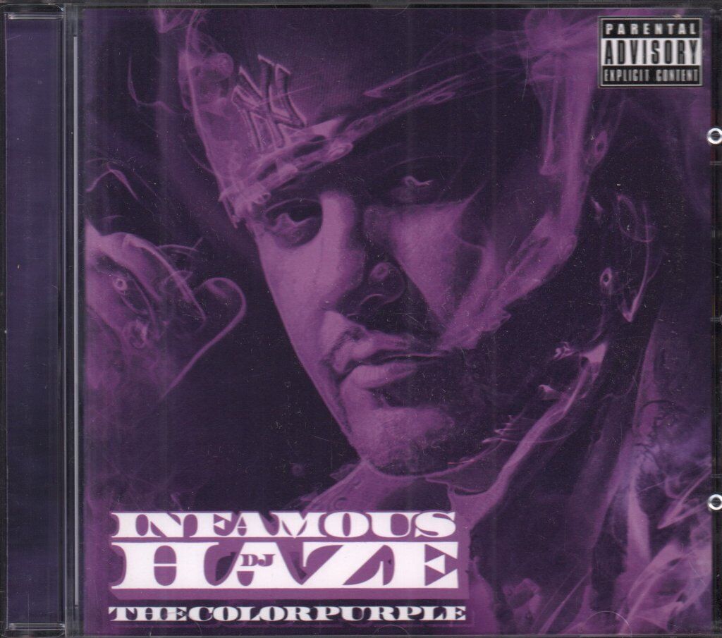 Infamous DJ Haze Color Purple CD Europe Street Product Entertainment 2012 sealed