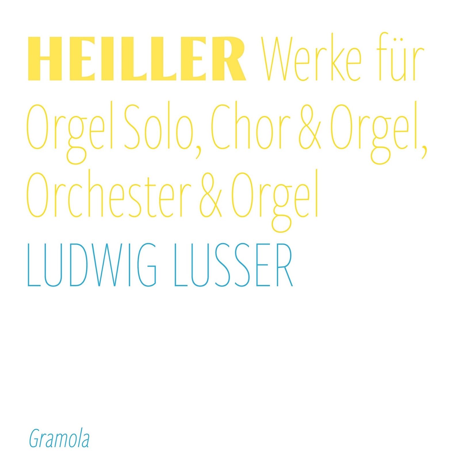 Anton Heiller Heiller: Werke Für Orgel Solo, Chor & Orgel, Orchester & Orge (CD)