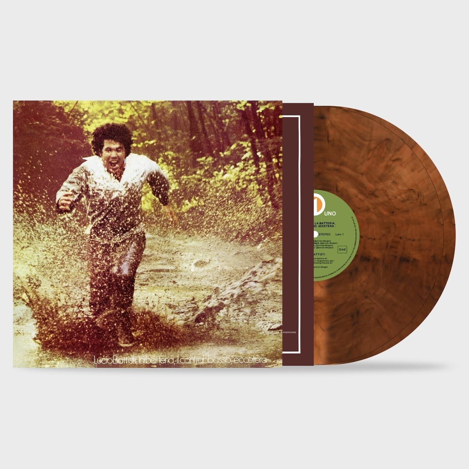 LUCIO BATTISTI - LA BATTERIA IL  - LP VINILE MARMORIZZATO PREORDINE 7 MARZO