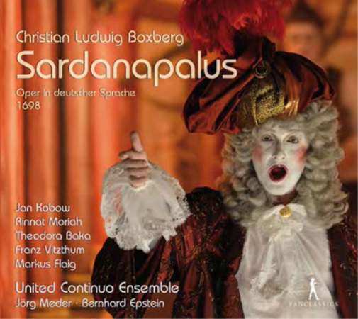 Christian Ludwig Boxberg Christian Ludwig Boxberg: Sardanapalus (CD) Album