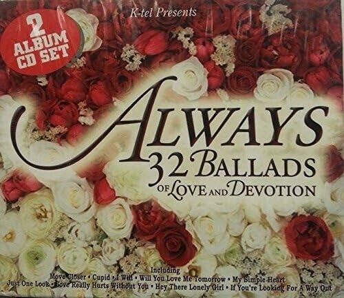 Various - Always 32 Ballads - 2 X CD,BOXSET,NEW,SEALED,SIGILLATO