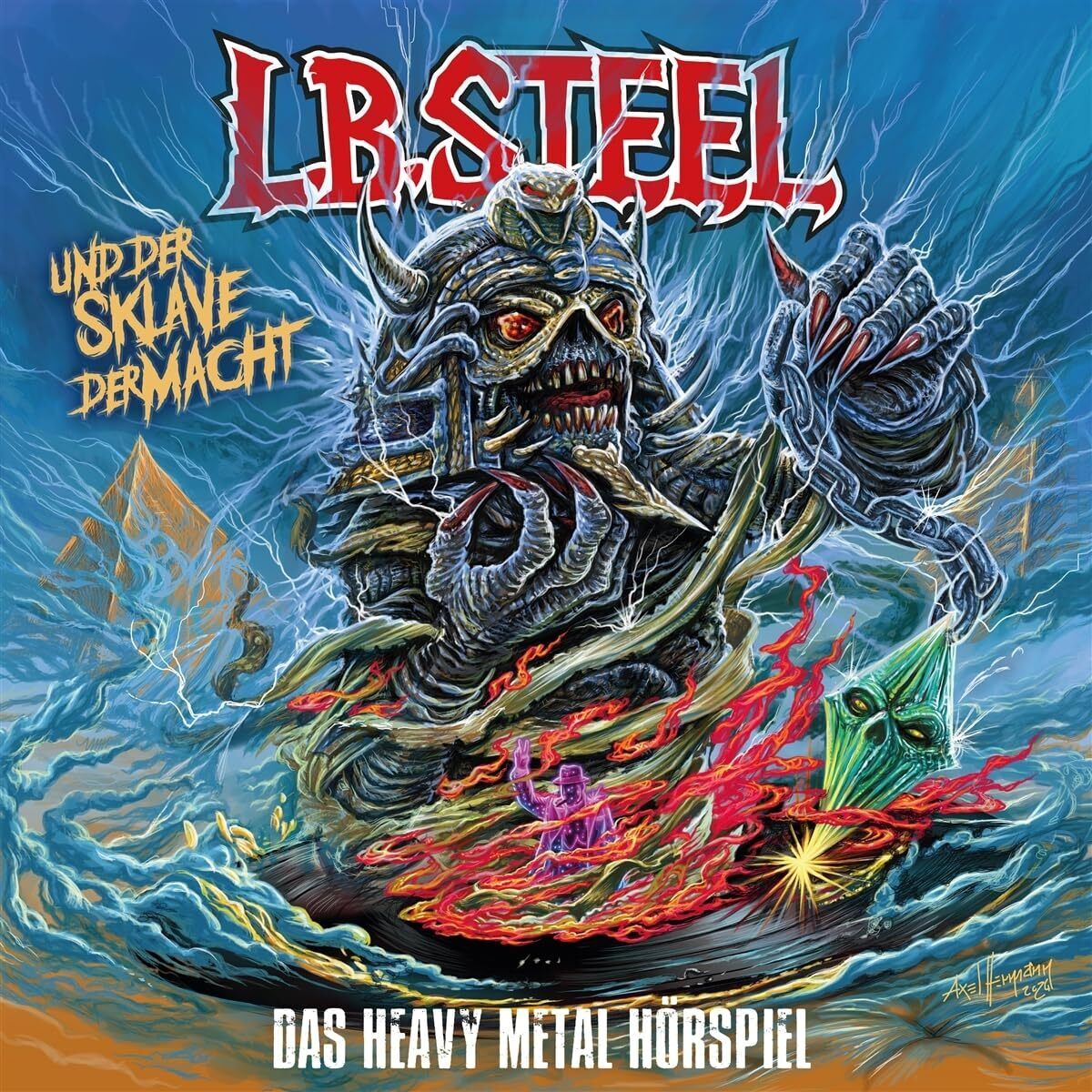 L.B. Steel - das Heavy Metal Hörspiel L.B. Steel und der Sklave der Macht (CD)
