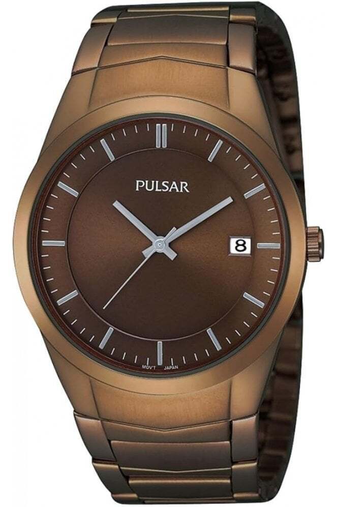 Pulsar Orologio da uomo con rivestimento ionico da 38 mm PS9155X1