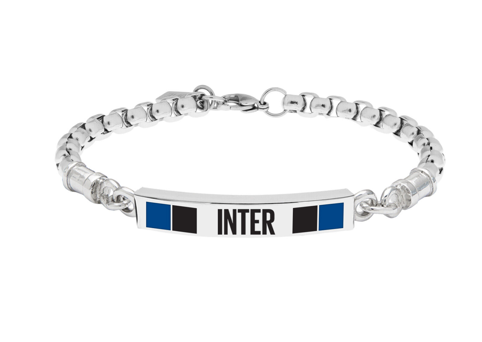 Bracciale Ufficiale F.C. INTER Unisex Ref. B-IB002UAS Rivenditore Autorizzato