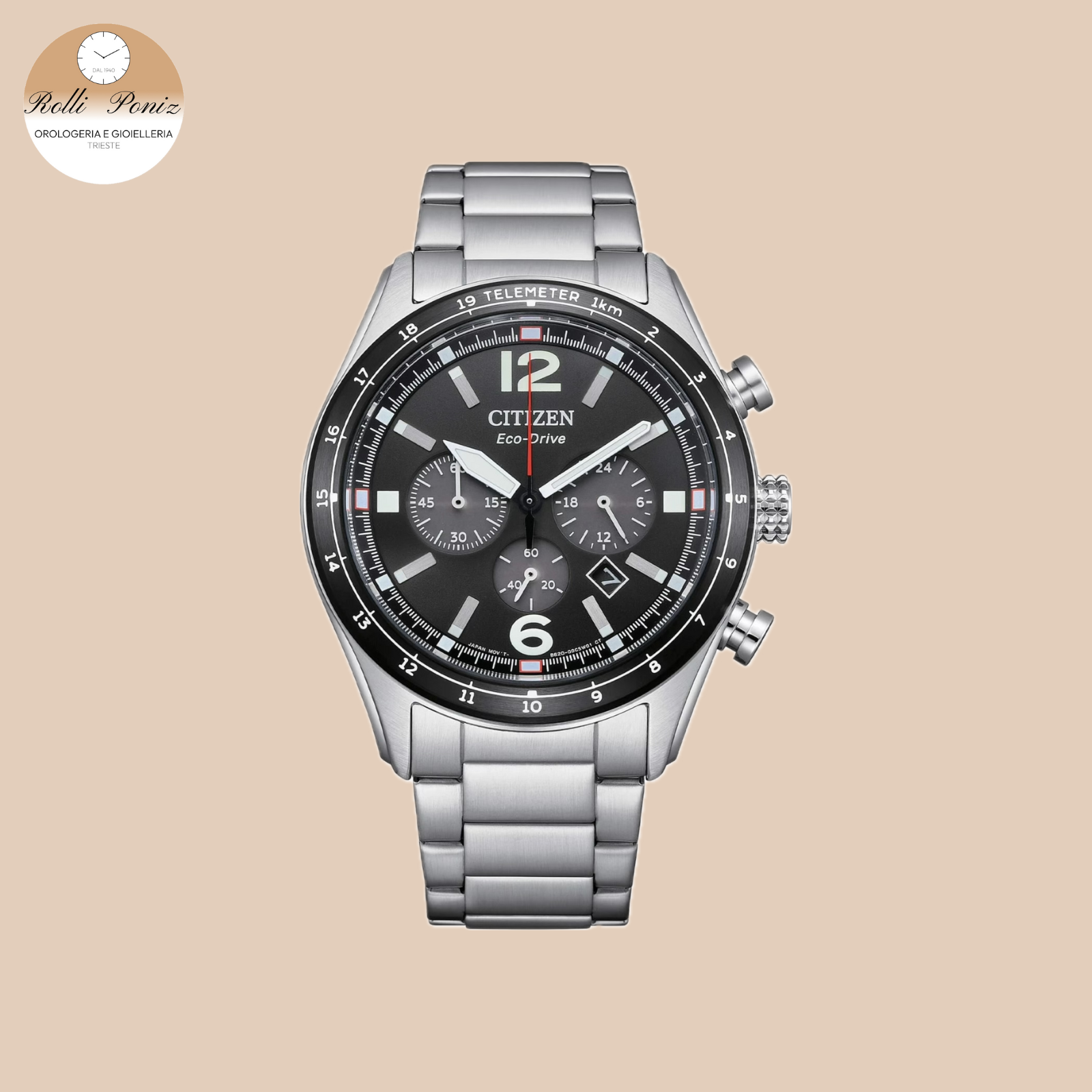 Orologio Citizen - CA4654-55E - Eco-Drive - Of Action 2025 - Cronografo