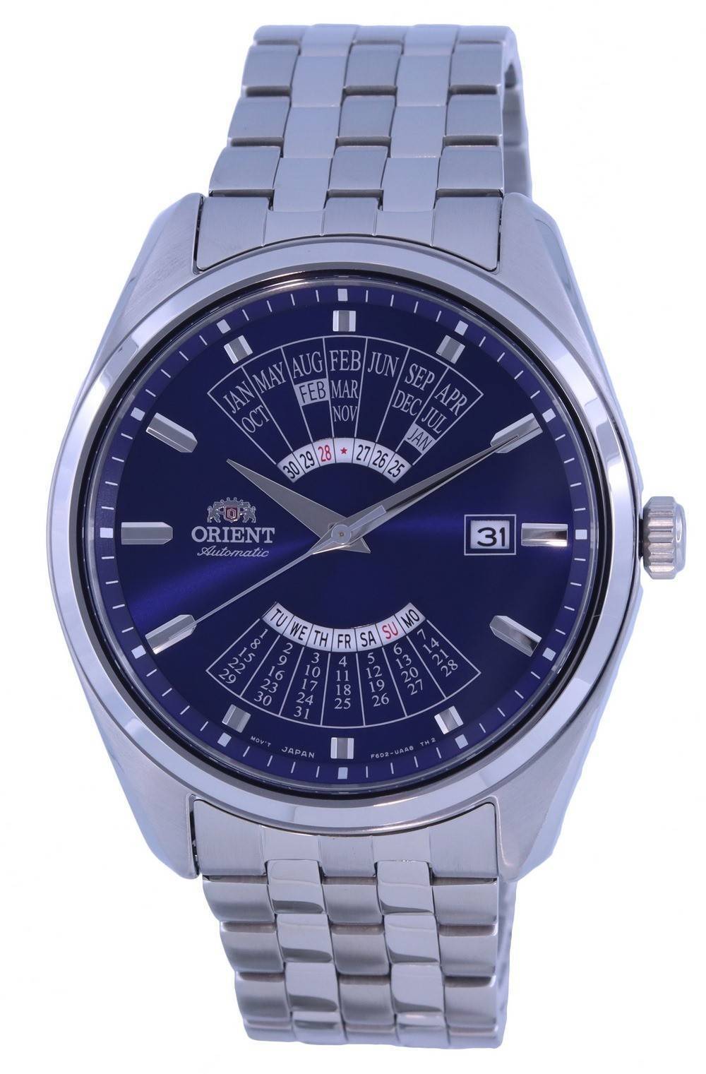 Orient Multi Year Calendar Blue Dial Automatic RA-BA0003L10B Men's Watch