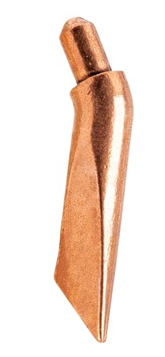 Punta Di + 70 G Per Set N. 4659 - Dimensioni Estremità Punta 20 X 3,5 Mm - Accessori Per Torcia Saldatrice Professionali, Cannello A Gas, Fiamma Ossid