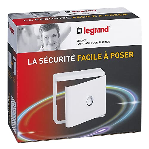 Legrand Leg93034 - Porta Per Interruttore Edf, Colore: Bianco