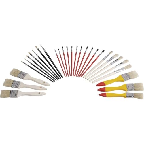 Zahn Pinsel E10710-20 - Pennello Per Modellismo, 30 Pezzi