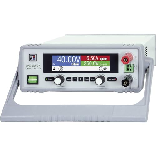 Ea Elektro Automatik Ea-Ps 3040-20 C - Alimentatore Di Rete Da Laboratorio, Regolabile 0-40 V/Dc 0-20 A, 320 W