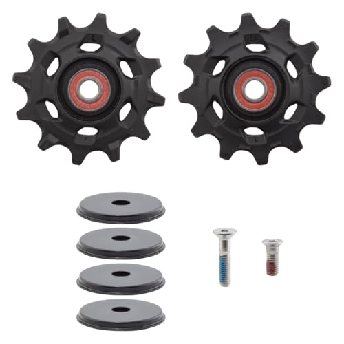 Sram Schaltunge-2139980049, Coppia Pulegge Force Axs 12 V Unisex Adulto, Nero, Taglia Unica