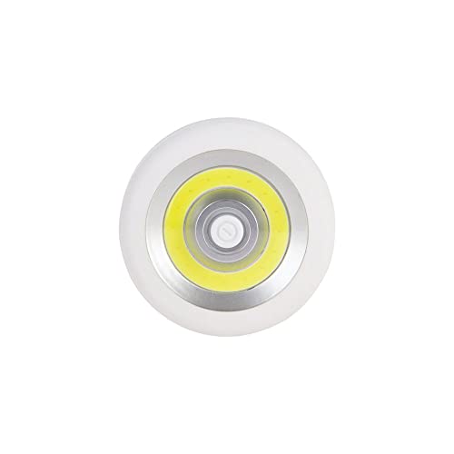 Motion-Sensing Auxiliary Light, 200 Lumens, Incl. Batteries, 6500 K, Cool White, Display 12 Pcs.
