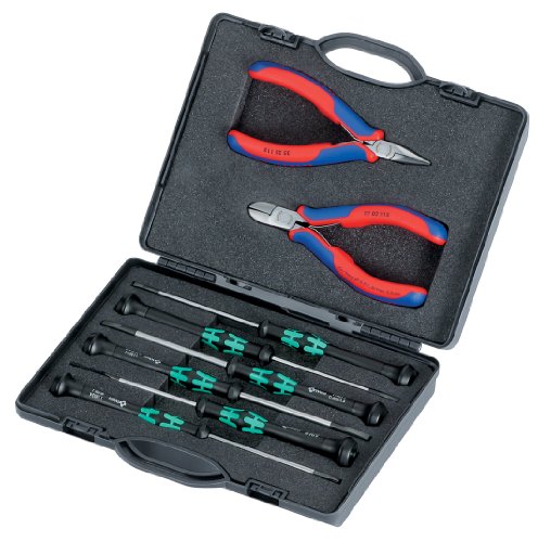 Knipex 00 20 18 8-Piece Electronic Tool Set