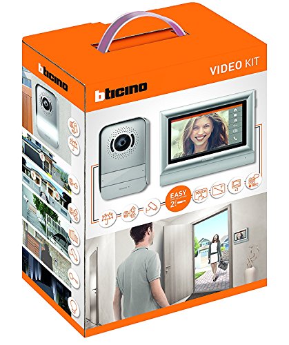 Bticino 317213 Citofonia Kit 2 Fili, Mono/Bi Color, Touch Screen Da 10"