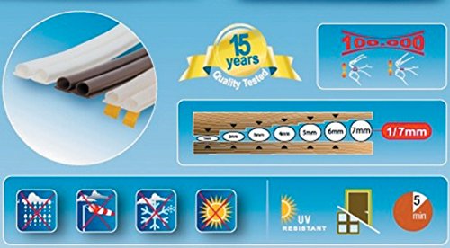 Hepoluz 69466 – Paraspifferi Evo Adesivo 6 M 2 X 3 Marron