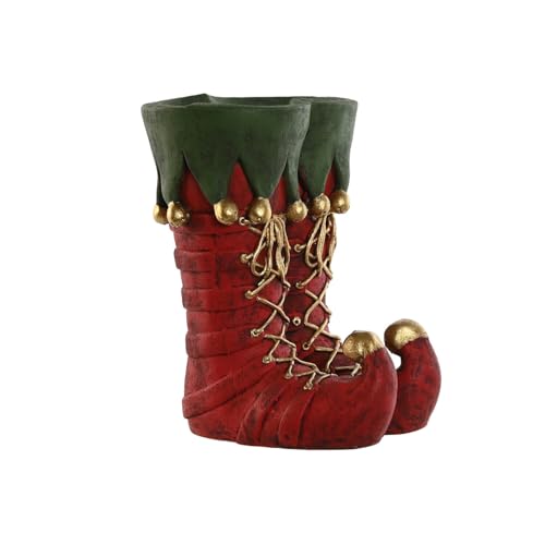 Macetero Magnesia 31,5X29X38 Botas Elfo Rojo
