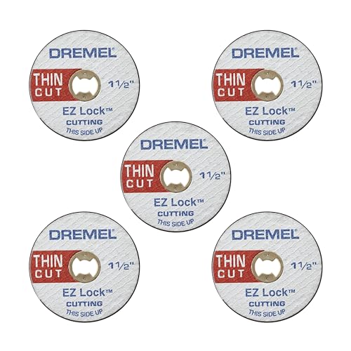 Dremel Ez409 1-1/2" Ez Lock Thin Cut, Argento