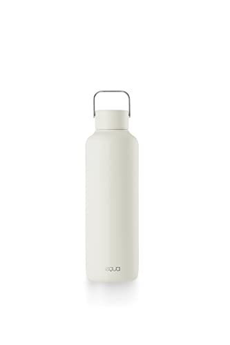 Equa Timeless Insulated Water Bottle, Double Walled Stainless Steel, 24 Hours Cold Or Up To 12 Hours Hot, Bpa Free, Leak-Proof, Durable, Multifunction