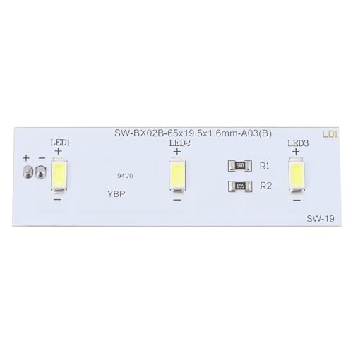 The Lord Of The Tools Sw-Bx02B Striscia Led Per Frigorifero Compatibile Con Hoover Compatibile Con Candy Compatibile Con Electrolux Frigorifero Congel
