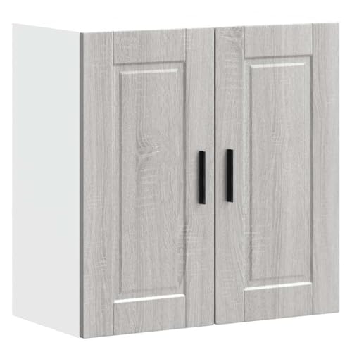 Vidaxl Pensile Da Cucina Porto Grigio Sonoma In Legno Multistrato