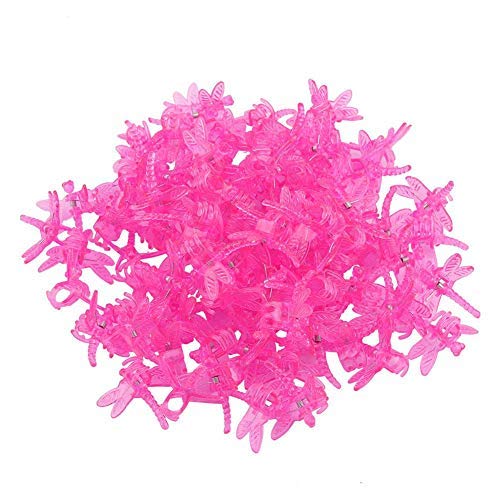 100Pcs 100Pcs Clip Di Orchidee Vegetali Portatile Supporto Per Piante Fiore Clip A Forma Di Libellula Gabbie E Supporti Per Piante Connetti Le Piante