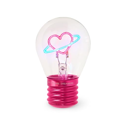 Legami Lampada Da Tavolo A Forma Di Lampadina, Ricaricabile Con Cavo Usb, Senza Fili, Bulb Fiction, Tema Saturno