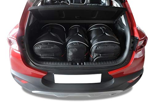 Kjust Set Di Borse Per Auto Dedicate 3 Pz Compatibile Con Kia Stonic I 2017+