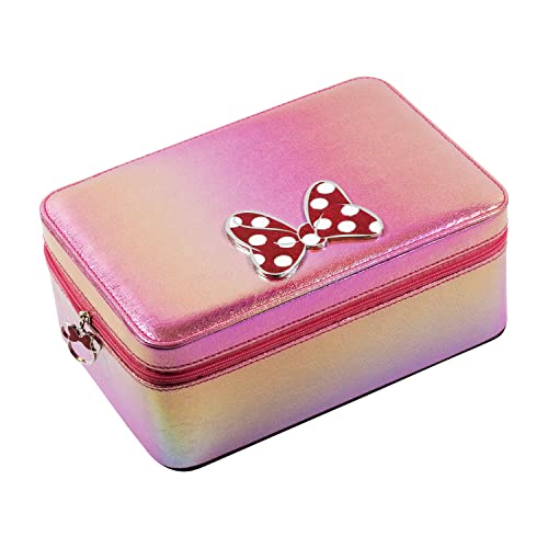 Peers Hardy Disney Minnie Mouse - Portagioie Grande In Metallo Con Cerniera E Dettagli In Metallo, Vz700665L.Ph, Colore: Rosa