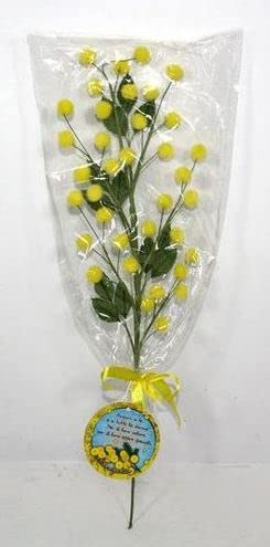 Due Esse Ramo Mimosa Piccolo 13 X 38 Cm Finta Fiori Per Festa Della Donna