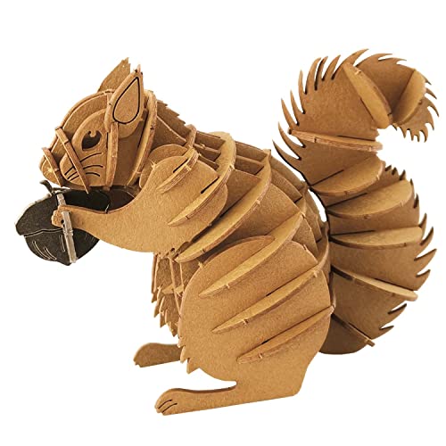 Fridolin Modello Di Carta 3D Scoiattolo