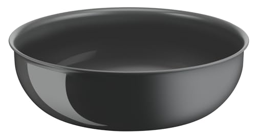 Lagostina Ingenio Vivissima, Wok In Ceramica Antiaderente 26Cm Utilizzabile Con Manico Rimovibile, 100% Alluminio Riciclato Con Tecnologia Thermo-Sign