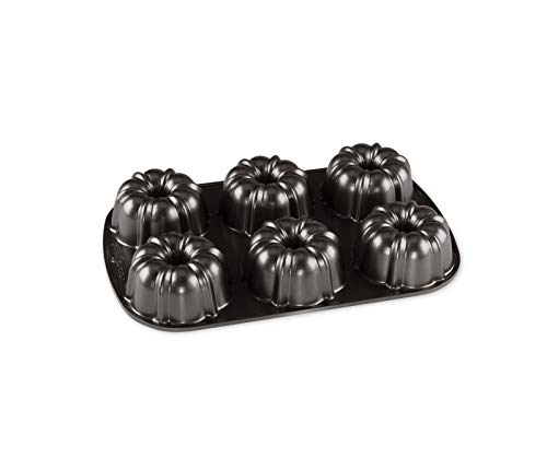 Nordic Ware Procast Classic Bundtlette Teglia, Alluminio