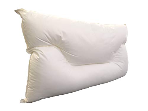 Demaflex Guanciale Multifunzione Cuscino Cervicale Fodera 100% Cotone Anallergico Morbido/Rigido/Tradizionale