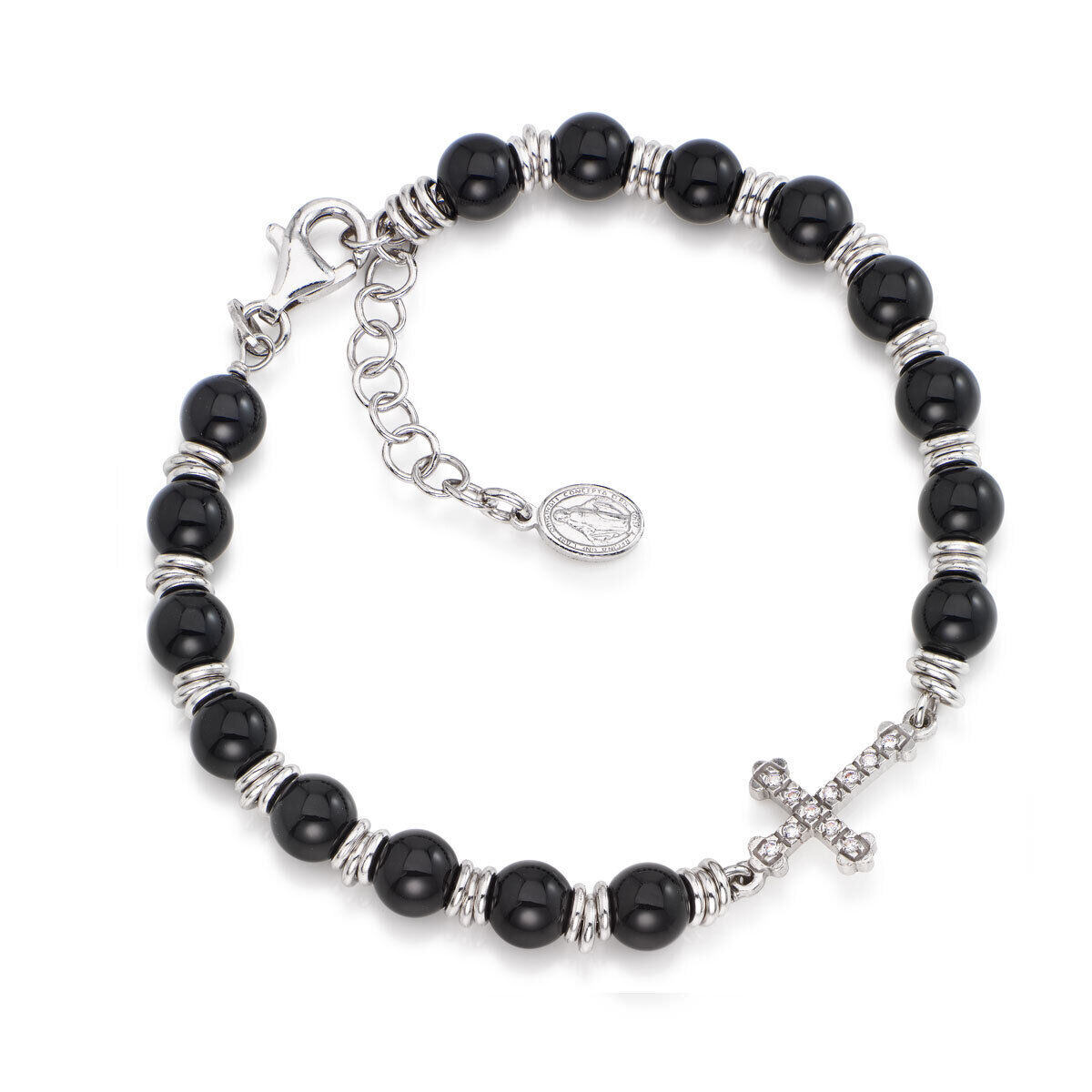 AMEN BRACCIALE ROSARIO ONICE BRCRZ1