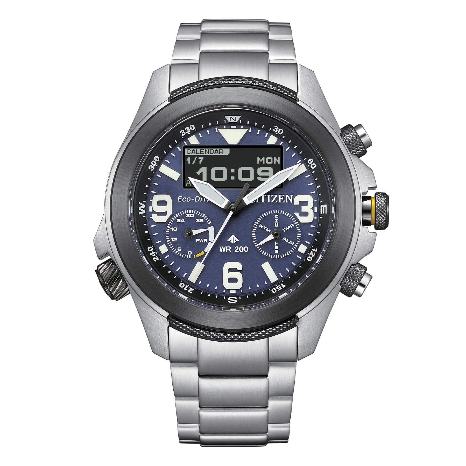 CITIZEN ECO-DRIVE OROLOGIO MULTIFUNZIONE DA UOMO Promaster Land U822 JV1006-51L